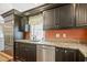 Kitchen with stainless steel appliances and granite countertops at 113 Meeting St., Georgetown, SC 29440