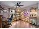 Bedroom with multiple plants and a desk setup at 1141 Bethpage Dr., Myrtle Beach, SC 29579