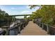 Riverwalk path with bridge views and wooden railings at 1465 Nokota Dr., Conway, SC 29526