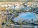 Community pool and clubhouse aerial view at 1536 Suncrest Dr., Myrtle Beach, SC 29577