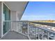 Balcony with water and marina views at 2100 Sea Mountain Hwy. # 630, North Myrtle Beach, SC 29582