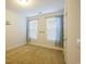 Cozy bedroom with neutral walls and carpeted floors at 2117 Mirabel Ct., North Myrtle Beach, SC 29582