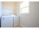 Convenient laundry room with washer and dryer included at 2117 Mirabel Ct., North Myrtle Beach, SC 29582