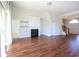 Bright living room with hardwood floors and a fireplace at 2117 Mirabel Ct., North Myrtle Beach, SC 29582