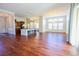 Spacious living area with hardwood floors and high ceilings at 2117 Mirabel Ct., North Myrtle Beach, SC 29582