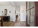 Inviting foyer with tile floors, elegant decor, and seamless transition to the living spaces at 2404 Thoroughfare Dr. # 2404, North Myrtle Beach, SC 29582