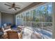 Relaxing balcony with outdoor furniture and wooded views at 2557 Pete Dye Dr. # 1102, North Myrtle Beach, SC 29582