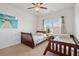 Bedroom with two twin beds and ample natural light at 2557 Pete Dye Dr. # 1102, North Myrtle Beach, SC 29582