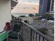 Balcony overlooking ocean and parking lot at 2611 Ocean Blvd. S # 305, Myrtle Beach, SC 29577