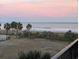 Stunning ocean view at sunset at 2611 Ocean Blvd. S # 305, Myrtle Beach, SC 29577