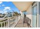 Relaxing balcony with chairs and ocean views at 2801 S Ocean Blvd. S # 241, North Myrtle Beach, SC 29582