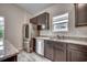 Kitchen with stainless steel appliances and granite countertops at 352 High Falls Dr., Conway, SC 29526