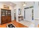 Bright entryway with hardwood floors and tiled entry at 402 Ocean Pointe Ct., North Myrtle Beach, SC 29582