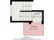 Floorplan featuring dimensions of the foyer and porch areas at 4384 Daphne Ln. # H, Murrells Inlet, SC 29576
