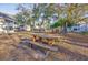 Picnic table in a shaded backyard area at 4434 Little River Inn Ln. # 205, Little River, SC 29566