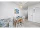 Small dining area with table and four chairs, near kitchen at 4434 Little River Inn Ln. # 205, Little River, SC 29566