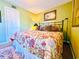 Bedroom with king-size bed and dresser at 4505 S Ocean Blvd. S # 1-E, North Myrtle Beach, SC 29582