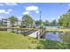 Footbridge over a pond at 5905 S Kings Hwy. # 6312, Myrtle Beach, SC 29575