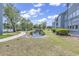 Peaceful pond-side walkway at 5905 S Kings Hwy. # 6312, Myrtle Beach, SC 29575