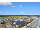 Aerial view of beachfront property, showing building location and surrounding area at 6000 N Ocean Blvd. # 317, North Myrtle Beach, SC 29582