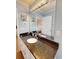 Bright bathroom with a long vanity, granite countertop, and a view to the bedroom at 6001-1709 South Kings Hwy., Myrtle Beach, SC 29575
