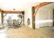 Garage featuring a table with chairs and lighting creating a versatile space for entertainment at 6001-1709 South Kings Hwy., Myrtle Beach, SC 29575