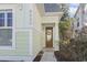 House exterior, front door with wreath, and walkway at 6624 Lagoon Pl., Myrtle Beach, SC 29572