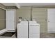 Exterior laundry room with washer and dryer hookups at 670 2Nd Ave. N, North Myrtle Beach, SC 29582