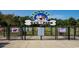 Conway Dog Park entrance with separate areas for small and large dogs at 690 Choctaw Dr., Conway, SC 29526