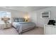 Inviting bedroom with a full-sized bed, soft blue accents, and a serene ambiance at 715 Choctaw Dr., Conway, SC 29526
