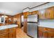 Spacious kitchen featuring wood cabinets and stainless steel appliances at 7152 Highway 134, Conway, SC 29527