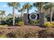 Robbers Roost community entrance sign with stone pillars at 1113 Mary Read Dr., North Myrtle Beach, SC 29582