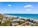 Aerial view shows home's location near the beach at 116B 15Th Ave. N, Surfside Beach, SC 29575