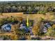 Aerial view highlighting home's proximity to golf course at 1218 Spinnaker Dr., North Myrtle Beach, SC 29582