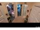 Bright hallway with access to bedrooms and other rooms at 1218 Spinnaker Dr., North Myrtle Beach, SC 29582