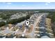 Wide aerial view showing home's location at 1400 Rainsbrook Ct., Conway, SC 29526