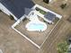 House and backyard aerial view at 1400 Rainsbrook Ct., Conway, SC 29526