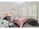 Bedroom with queen bed, desk, and seating area at 1400 Rainsbrook Ct., Conway, SC 29526