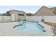 Inviting kidney-shaped pool with concrete decking at 1400 Rainsbrook Ct., Conway, SC 29526