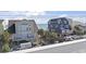 Exterior view of beach homes on a sunny day, captured from a high vantage point at 1514-A S Ocean Blvd., Surfside Beach, SC 29575