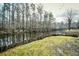 Serene waterfront view with wooden fence and trees at 155 Busbee St., Conway, SC 29526