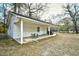 Detached workshop with covered porch and workbenches at 155 Busbee St., Conway, SC 29526