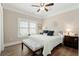 Comfortable bedroom with a queen-size bed and plenty of natural light at 1625 Crosswinds Ave., North Myrtle Beach, SC 29582