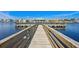 Wooden community dock extending over calm water at 1625 Crosswinds Ave., North Myrtle Beach, SC 29582