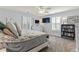 Main bedroom with a large bed, dresser, and bookcase at 1671 Arundel Rd., Myrtle Beach, SC 29577