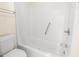 Clean bathroom with a shower/tub combination at 1690 North Waccamaw Dr. # 807, Garden City Beach, SC 29576