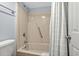 Small bathroom with a tub and shower combination at 1801 N Ocean Blvd. # F-1, North Myrtle Beach, SC 29582