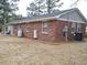 Another rear view of house with brick and siding at 187 Stephen Dr., Hemingway, SC 29554