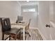 Small home office with desk, chair, and window at 230 Kellys Cove Dr., Conway, SC 29526