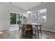 Dining area with sliding glass door leading to backyard at 2360 Goldfinch Dr., Myrtle Beach, SC 29577